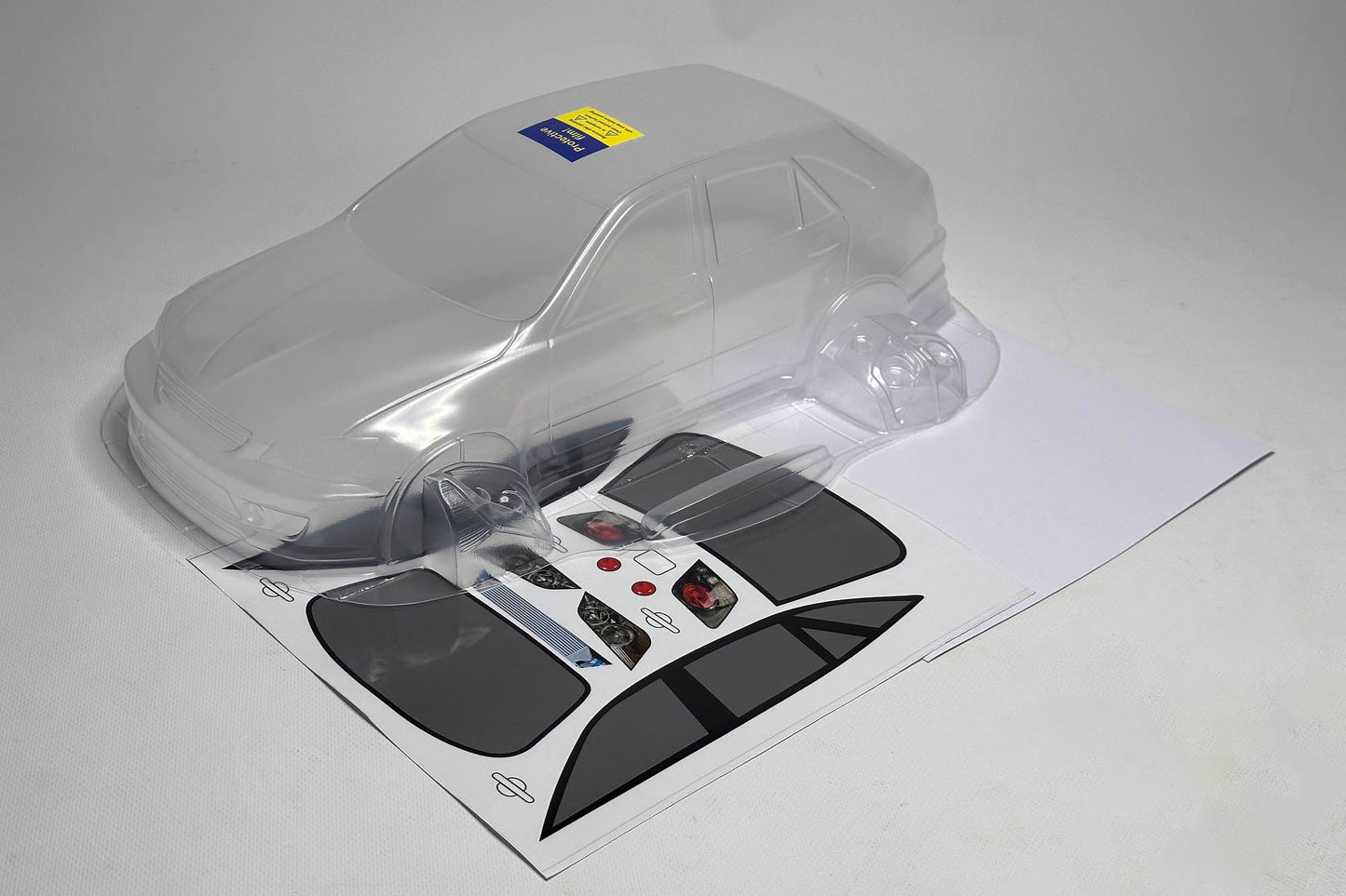 Unpainted RC drift body shell for Toyota Altezza Gita wagon by APlastics