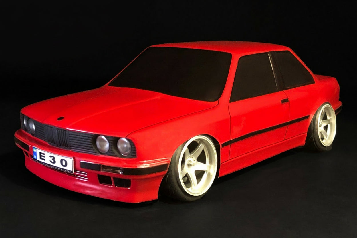 新品 無塗装  E30 APLASTICS ラジドリ ボディ APlastics E30 Coupe RC Body Shell for 1/10 Drift Chassis
