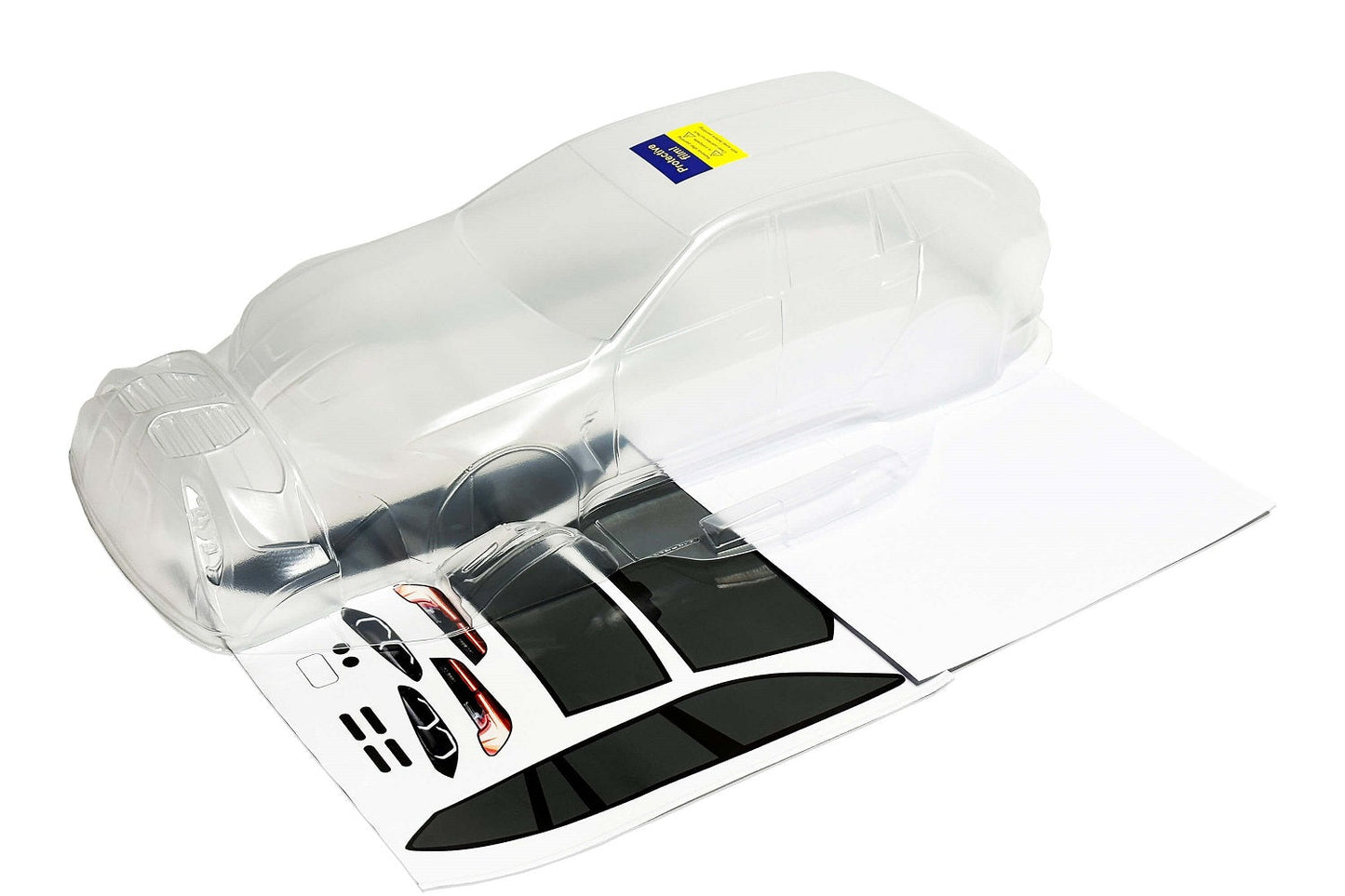 G81 M3 Touring clear Lexan RC body shell unpainted for 255–260mm wheelbase chassis