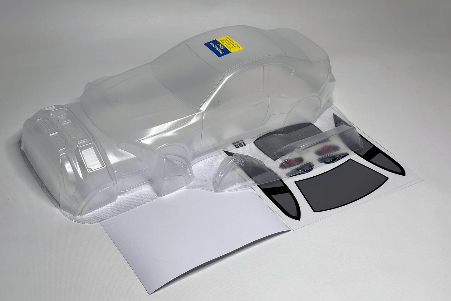 G87 M2 1/10 clear polycarbonate RC body shell unpainted for 255-260mm wheelbase chassis