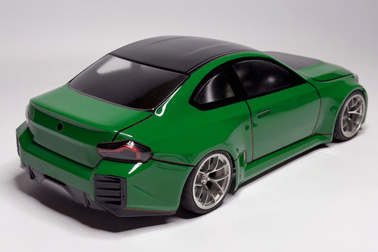 G87 M2 1/10 RC body shell rear view scale model for RC drift and touring chassis