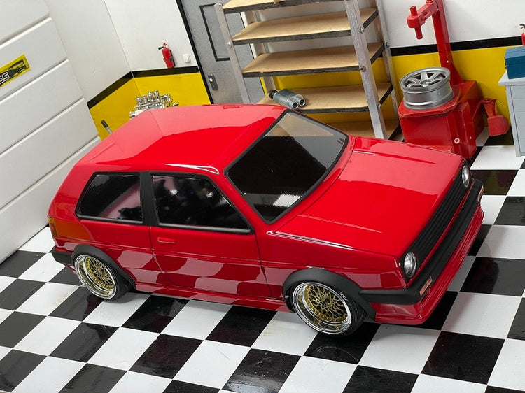 1/10 RC hatchback drift body shell lexan compact RC car body
