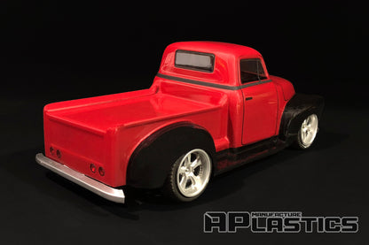 1951 Truck 1/10 RC body shell rear view with authentic vintage styling
