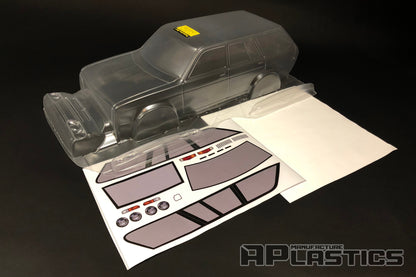 510 Wagon clear Lexan RC body shell unpainted for 255–260mm wheelbase chassis