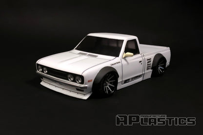 620 Pickup 1/10 RC body shell front view for 255–260mm wheelbase drift chassis
