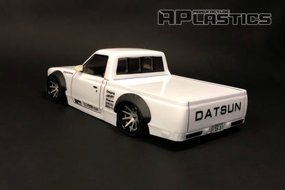 620 Pickup 1/10 RC body shell rear view with vintage Japanese pickup styling