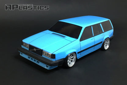 745 1/10 RC body shell front view for 255–260mm wheelbase drift chassis