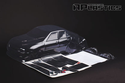 Toyota Altezza clear Lexan RC body shell unpainted for 255–260mm wheelbase chassis