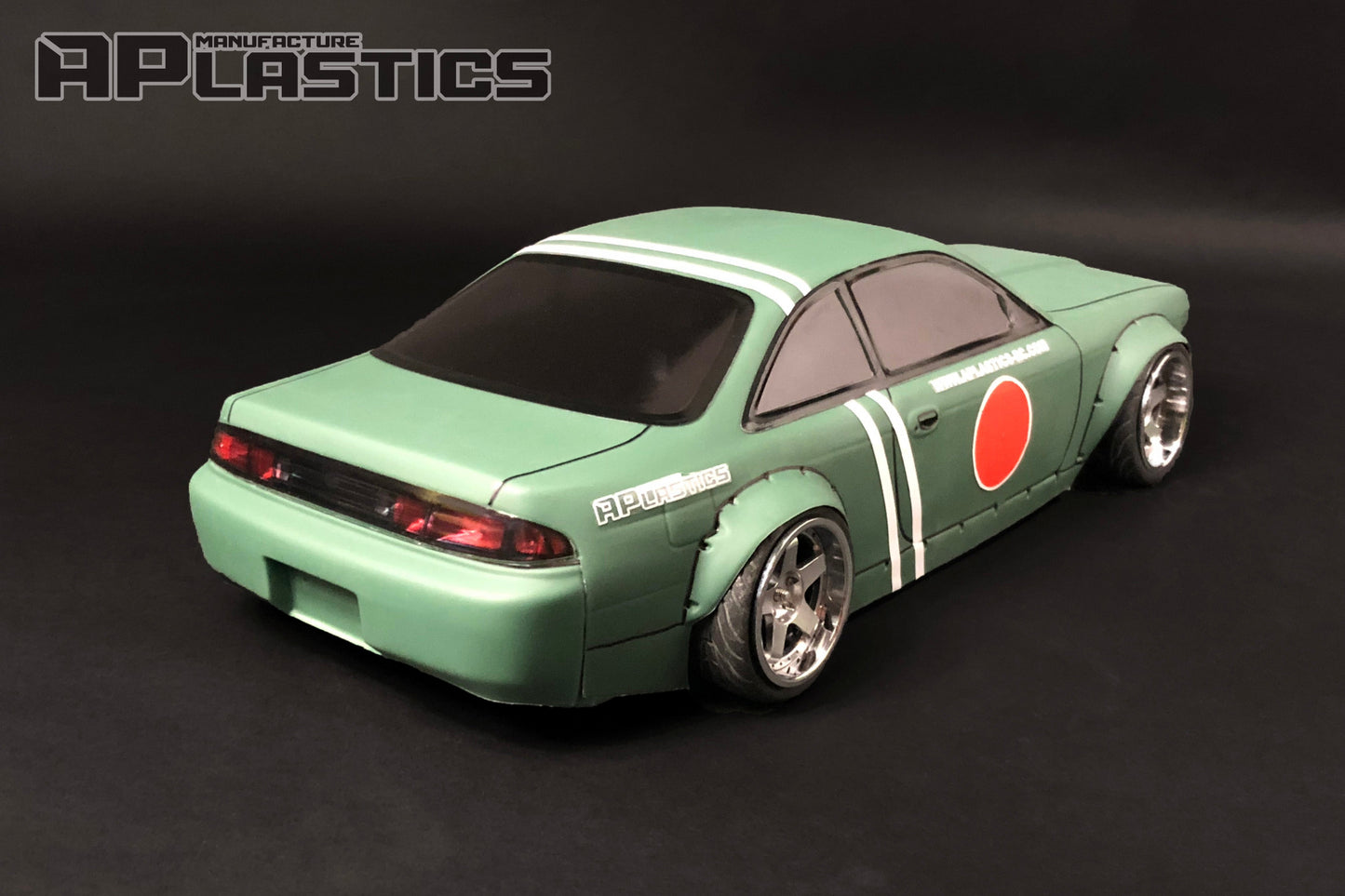S14 Boss Challenger RC body shell rear view