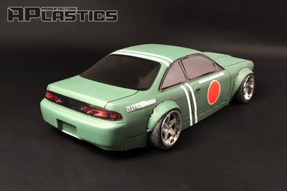 S14 Boss Challenger RC body shell rear view