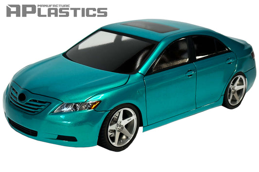 Camry XV40 1/10 RC body shell front view for 259mm wheelbase drift chassis
