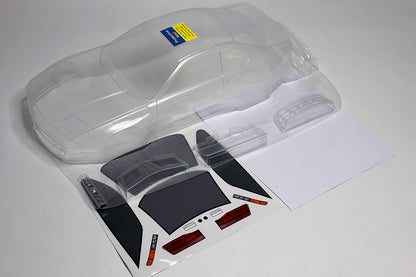 E31 M8 clear Lexan RC body shell unpainted for 259mm wheelbase chassis