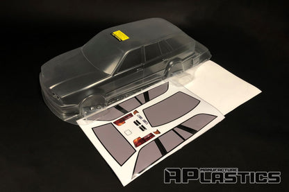 E34 Wagon clear Lexan RC body shell unpainted for 255–260mm wheelbase chassis