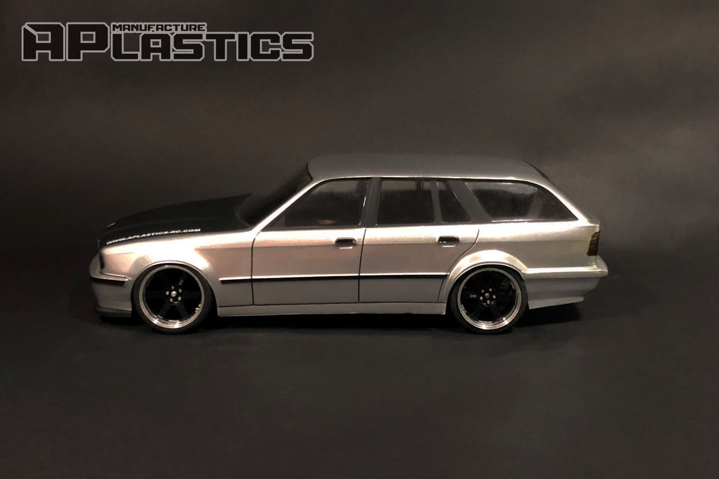 E34 Wagon Lexan RC body shell side profile showing clean long roofline proportions