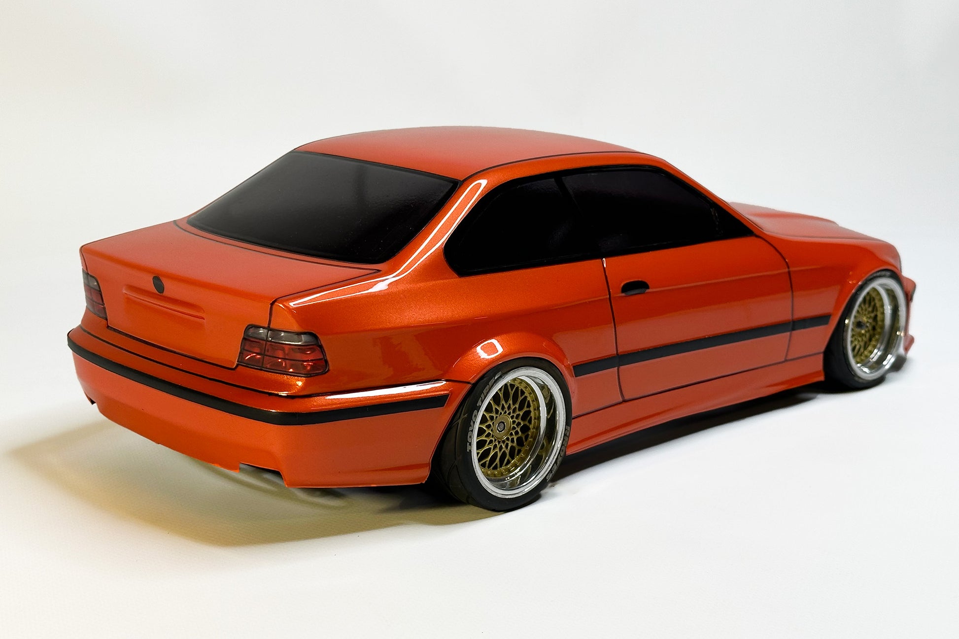 APlastics E36 coupe, rear view