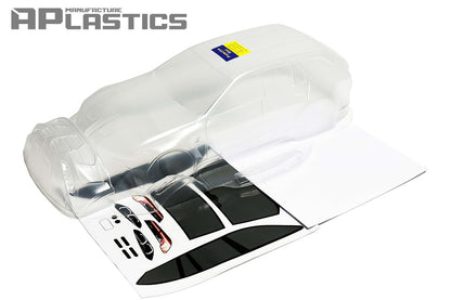 G81 M3 Touring clear Lexan RC body shell unpainted for 255–260mm wheelbase chassis