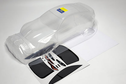 BMW G82 v1 4 Series clear Lexan RC body shell unpainted for 255–260mm wheelbase chassis