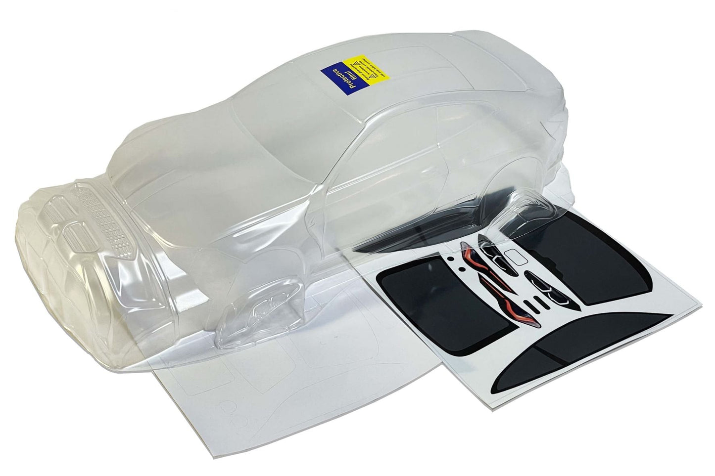 G82 M4 V2 clear Lexan RC body shell unpainted for 255–260mm wheelbase chassis