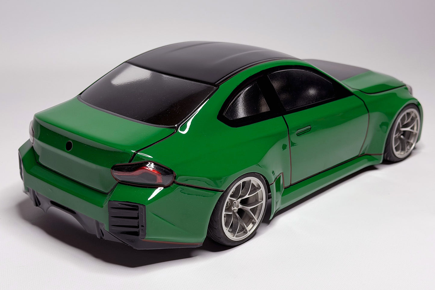 G87 M2 1/10 RC body shell rear view scale model for RC drift and touring chassis
