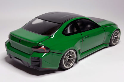 G87 M2 1/10 RC body shell rear view scale model for RC drift and touring chassis