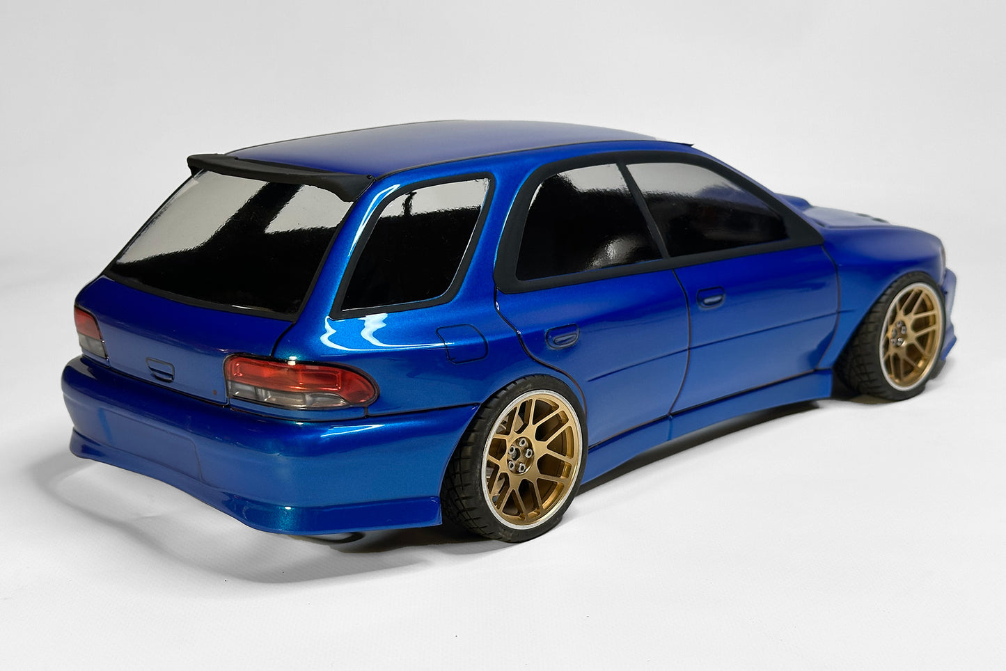 APlastics Subaru Impreza rear view painted
