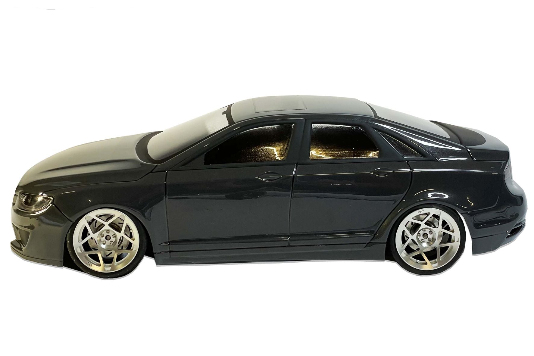 Lincoln MKZ 2018 Lexan RC body shell side profile showing premium executive sedan proportions