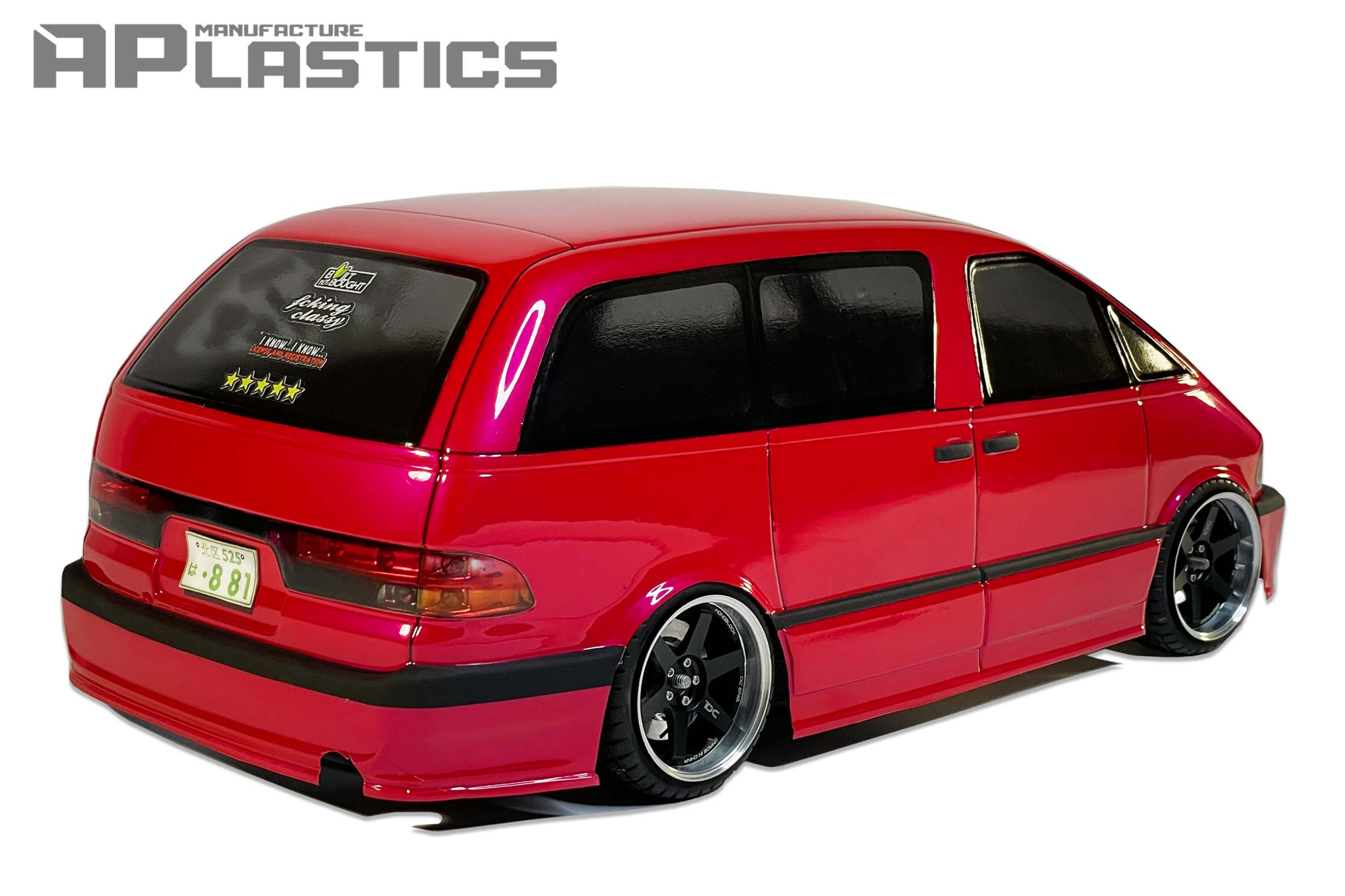 APlastics Previa Estima RC Body Shell for 1/10 Drift Chassis