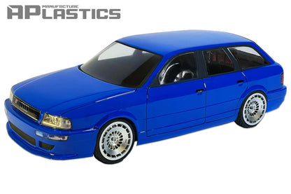 RS2 1/10 RC body shell front view for 259mm wheelbase drift chassis