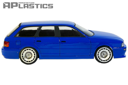 RS2 Lexan RC body shell side profile with realistic sport wagon styling