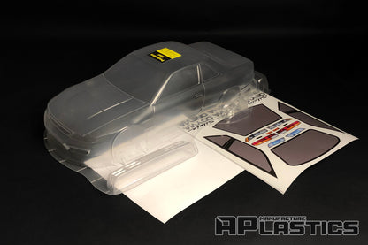 Nissan S13 Odyvia clear Lexan RC body shell unpainted for 255–260mm wheelbase chassis