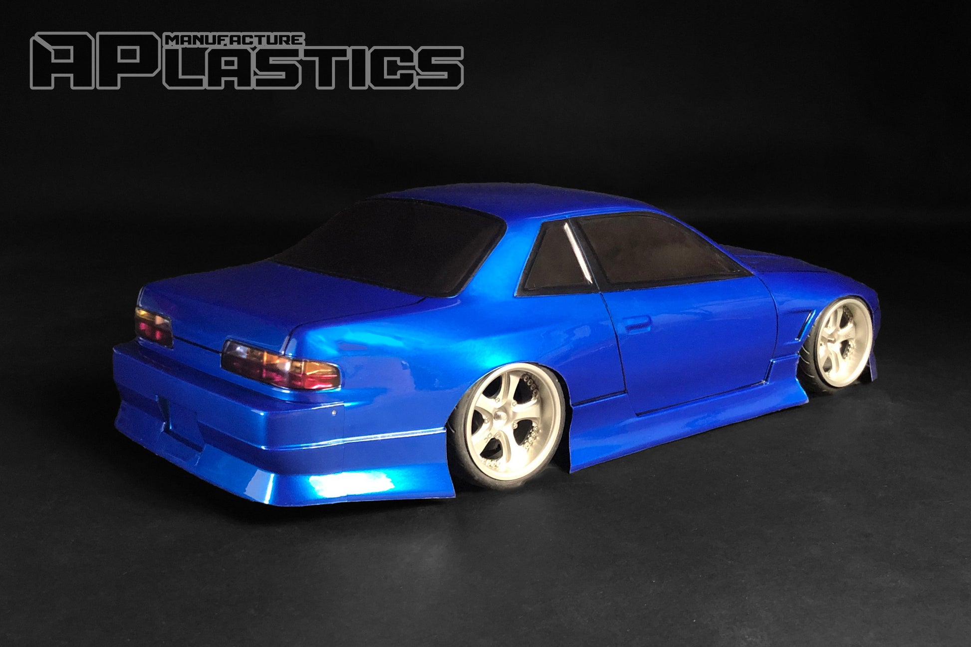 Nissan S13 Odyvia 1/10 RC body shell rear view with classic Silvia S13 styling
