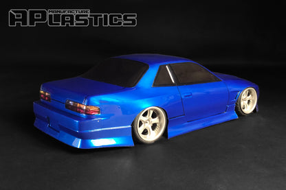 Nissan S13 Odyvia 1/10 RC body shell rear view with classic Silvia S13 styling