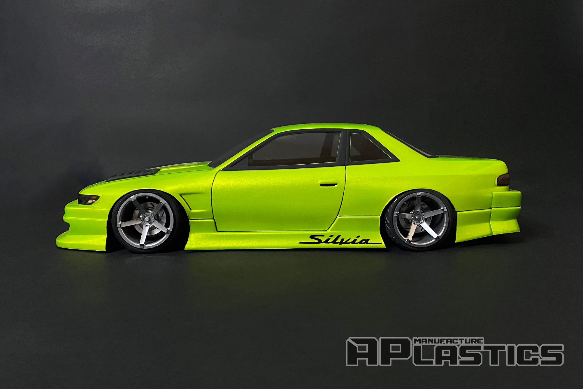 APlastics Nissan Silvia S13 V2 Wide RC Body Shell for 1/10 Drift