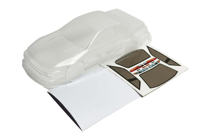 Nissan S13 Silvia clear Lexan RC body shell for 1/24 drift chassis with 110mm wheelbase